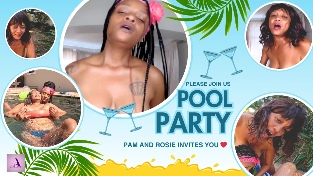 Ver Rosies and Pams Sexy Pool Party en PureVR